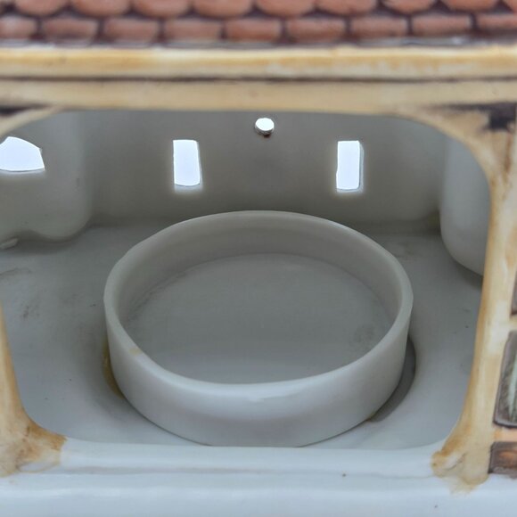 Lefton Colonial Village House Votive Candle Holder Designed by Byron Wood - Picture 7 of 15